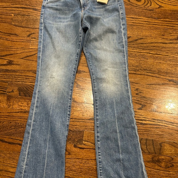 MOTHER Light Blue Flare Jeans